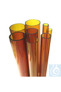 Tubes en verre borosilicate 3.3 colorés, dia 12 x épaisseur 1,5 x L= +-1220, brun